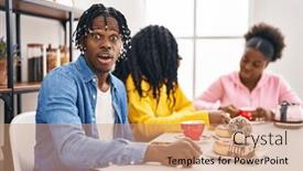  Presentation with black people - 