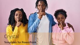  Presentation with pink black - 