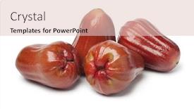  Presentation with group - Presentation consisting of semarang - group of whole fresh bell background and a lemonade colored foreground