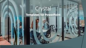  Presentation with strategies - Presentation theme having group-of-young-business-entrepreneurs and a gray colored foreground