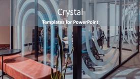  Presentation with strategies - Slide deck with group-of-young-business-entrepreneurs and a gray colored foreground