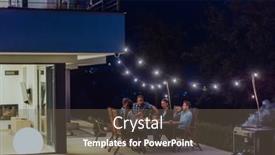  Presentation with diverse family - Theme with group-of-young-diverse-people background and a tawny brown colored foreground