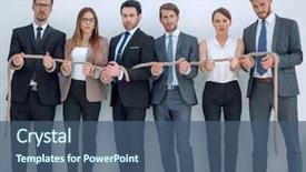  Presentation with group of diverse people - PPT layouts enhanced with group of young people tied background and a  colored foreground