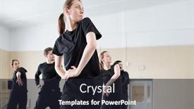  Presentation with black people - Presentation theme enhanced with group-of-young-people background and a wine colored foreground