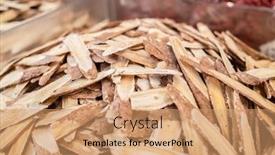  Presentation with traditional medicine medicine - Beautiful PPT theme featuring group-stacks-of-traditional-chinese backdrop and a coral colored foreground