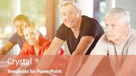  Presentation with spinning - Beautiful theme featuring group together in a spinning backdrop and a coral colored foreground