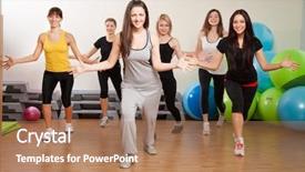  Presentation with group training - PPT layouts with serious young male executive using digital tablet against white background looking at camera background and a white colored foreground