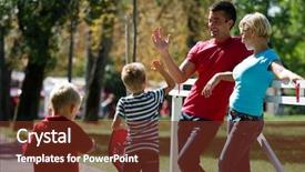  Presentation with mongolia the five kinds of livestock - Slide set enhanced with group van poeple - happy family father giving background and a  colored foreground