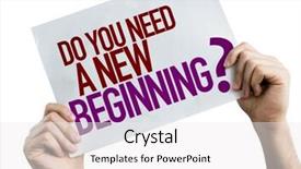  Presentation with new beginning - Audience pleasing presentation theme consisting of grow faith - do you need a new backdrop and a white colored foreground
