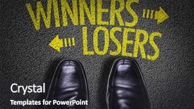  Presentation with growth mindset - Beautiful theme featuring growth mindset - top view of business shoes backdrop and a dark gray colored foreground