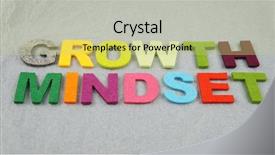  Presentation with mindset - Audience pleasing PPT layouts consisting of growth mindset backdrop and a yellow colored foreground