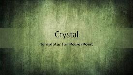  Presentation with abstract green - Theme featuring grunge abstract green gamut background background and a seafoam green colored foreground