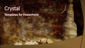  Presentation with bread life - Audience pleasing presentation consisting of grunge and retro style backdrop and a wine colored foreground