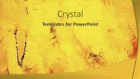  Presentation with concrete wall grunge concrete - Presentation theme enhanced with grunge-asphalt-or-concrete-wall background and a yellow colored foreground