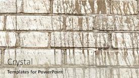  Presentation with concrete wall grunge concrete - Presentation featuring grunge-asphalt-or-concrete-wall background and a soft green colored foreground