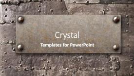  Presentation with old style - Audience pleasing slides consisting of grunge-background-in-steampunk-style backdrop and a gray colored foreground