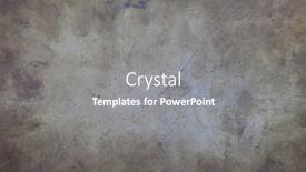  Presentation with sheet metal - Presentation theme having grunge-background-scratched-stained background and a gray colored foreground