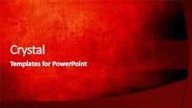  Presentation with grungy white concrete wall - Amazing theme having grunge background wall in red backdrop and a black colored foreground