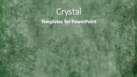  Presentation with green paper texture - Presentation featuring texture of old soil background and a gray colored foreground