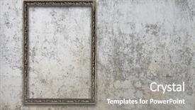  Presentation with blank album frames old - Theme with grunge border - blank photo frame on old background and a gray colored foreground