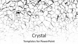  Presentation with crack - Colorful presentation design enhanced with grunge crack frame design element backdrop and a white colored foreground