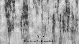  Presentation with crack - PPT layouts enhanced with grunge crack frame design element background and a light gray colored foreground