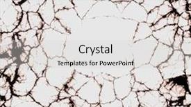 Presentation with crack - Audience pleasing PPT layouts consisting of grunge crack frame design element backdrop and a light gray colored foreground