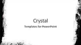  Presentation with frame border - Slide deck with grunge frame background and a white colored foreground