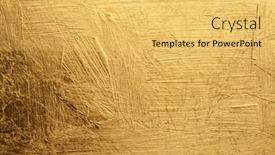  Presentation with gold glitter - Slide set featuring grunge-gold-and-bronze-glitter background and a yellow colored foreground