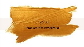  Presentation with gold glitter - PPT theme featuring grunge-gold-and-bronze-glitter background and a  colored foreground