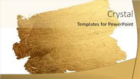  Presentation with gold glitter - Presentation theme enhanced with grunge-gold-and-bronze-glitter background and a blonde colored foreground