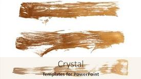  Presentation with ink blot - Slide set having grunge-gold-ink-color-smear background and a  colored foreground