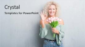  Presentation with open bible over grunge sandstone - PPT theme enhanced with grunge grey background holding flowers background and a light gray colored foreground