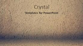  Presentation with retro - Cool new PPT theme with grunge-grey-interior-retro-filtered backdrop and a coral colored foreground