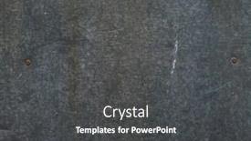  Presentation with texture - Theme consisting of grunge-metal-background-or-texture background and a dark gray colored foreground