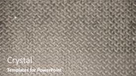  Presentation with metal - PPT theme featuring grunge-metal-mesh-old-rusty background and a gray colored foreground