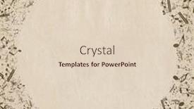  Presentation with old music - Presentation theme with grunge-musical-background-old-paper background and a lemonade colored foreground