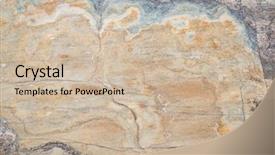  Presentation with marble tile texture stone wall - Slide set with grunge natural stone texture background background and a soft green colored foreground