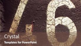 Presentation with number - Amazing presentation having grunge-number-forty-six backdrop and a tawny brown colored foreground