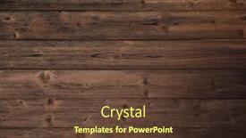  Presentation with old wood - Theme enhanced with grunge-old-wood-panels background and a tawny brown colored foreground