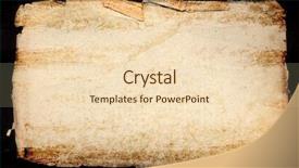  Presentation with burning paper - Amazing presentation theme having grunge paper background backdrop and a lemonade colored foreground