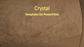  Presentation with scroll paper - Slides enhanced with scroll templates - grunge paper texture abstract background background and a tawny brown colored foreground