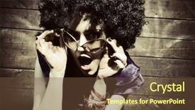  Presentation with fashion - Presentation consisting of grunge party - fashion art photo the beautiful background and a tawny brown colored foreground