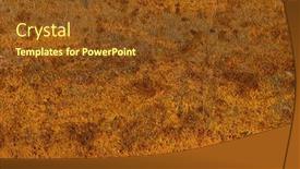  Presentation with metal - PPT layouts with grunge-rusted-metal-texture-rust background and a tawny brown colored foreground