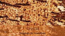  Presentation with metal corrosion - Audience pleasing presentation consisting of grunge-rusted-metal-texture-rusty backdrop and a gold colored foreground