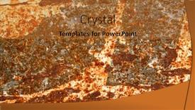  Presentation with metal corrosion - PPT layouts consisting of grunge-rusted-metal-texture-rusty background and a red colored foreground