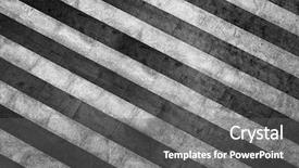  Presentation with stripe - Beautiful theme featuring little cute blond girl in striped shirt on floor under stool backdrop and a coral colored foreground