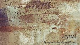  Presentation with mirror in an old frame - Beautiful presentation featuring grunge texture - old mirror surface backdrop and a coral colored foreground