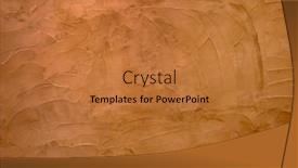  Presentation with wall paint - Slide deck enhanced with grunge-texture-background-abstract-wall background and a gold colored foreground