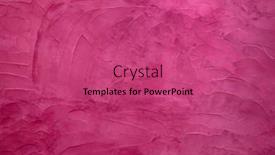  Presentation with wall paint - Slide set consisting of grunge-texture-background-abstract-wall background and a coral colored foreground